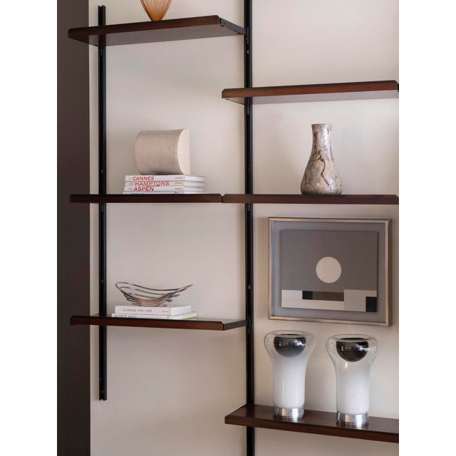 Modular Bookcase in Rosewood by Osvaldo Borsani for Tecno, 1960s For Sale - Image 9 of 13