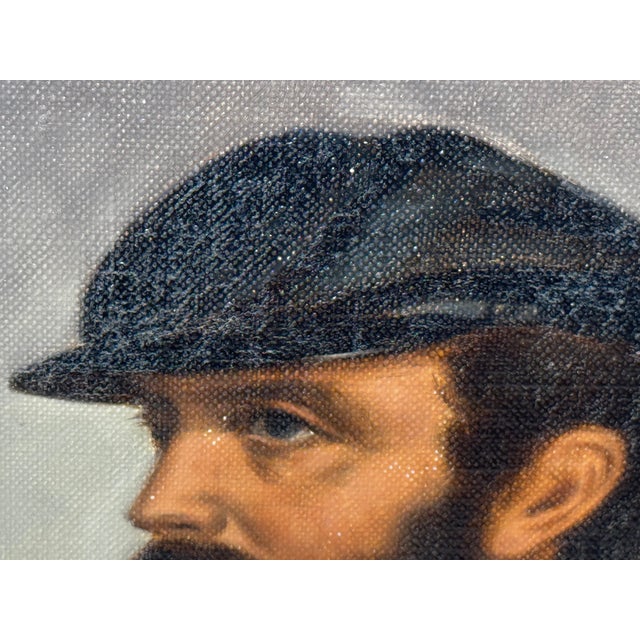 Thomas “Stonewall” Jackson Historical Oil Portrait, C1954 – After John Adams Elder For Sale - Image 13 of 18
