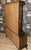 Chippendale Curved Glass Display Cabinet in Walnut Burl Wood, 1930s For Sale - Image 11 of 16