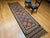 Vintage Turkish Tribal Runner, Flat-Woven Wool, Allover Geometric Patterns, 3’ x 10’ For Sale - Image 10 of 11