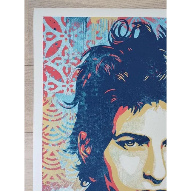 Shepard Fairey (Obey Giant), A Hard Rain's A-Gonna Fall, 2025, Silkscreen For Sale - Image 6 of 7