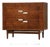 1960s Refinished 36" American of Martinsville Walnut Dresser Chest For Sale