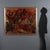 Mixed media on canvas. Signed lower right. Italian gallery label with title and date on the back. Annabel Adler is a...