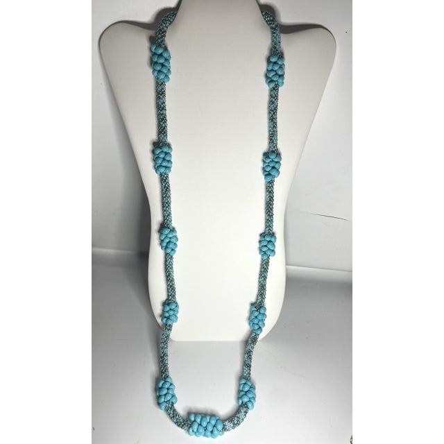 This is part of Chairish’s Costume Jewelry assortment. This necklace was handmade in Rwanda for Same Sky jewelry through...