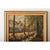 French Vintage Framed Autumn Landscape Painting For Sale - Image 4 of 8