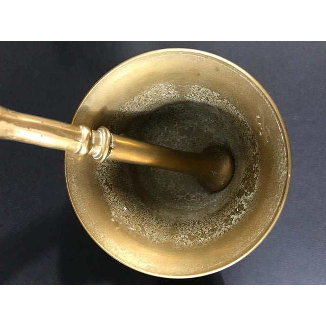 Bronze Mortar with Mascarons, 1900s, Set of 4 For Sale - Image 14 of 18