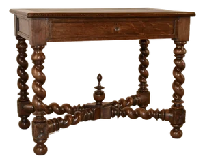 19th Century French Oak Side Table