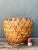 Brown Vintage Japanese Ikebana Woven Rattan Basket For Sale - Image 8 of 12