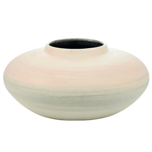 Mid 20th Century Large Artisan-Crafted Pottery Vessel For Sale - Image 5 of 5