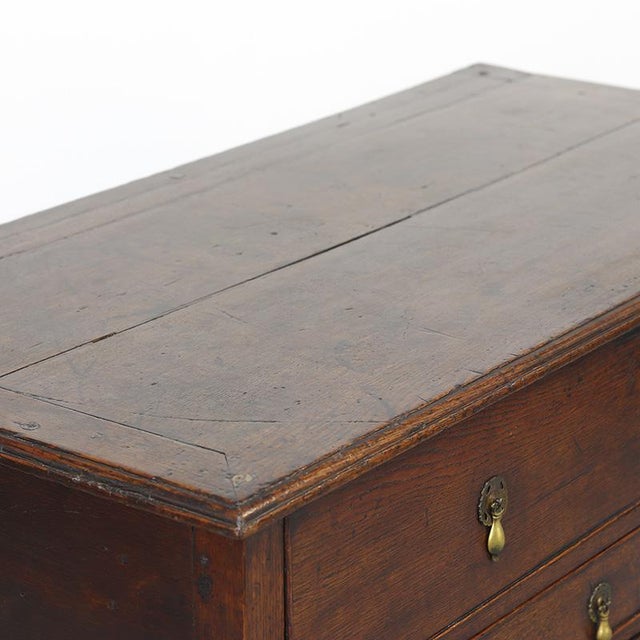 Antique Rustic Oak Chest of Drawers For Sale - Image 5 of 11