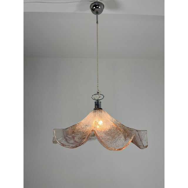 Mid-Century Murano Glass Chandelier, 1960s For Sale - Image 12 of 15