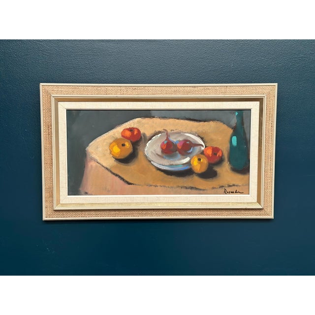 Kurt Rosander, Still Life, 1960s, Oil on Canvas For Sale - Image 14 of 17