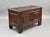 For sale is a good quality mid 17th century oak marriage chest, having a three panel top with raised and fielded panels to...