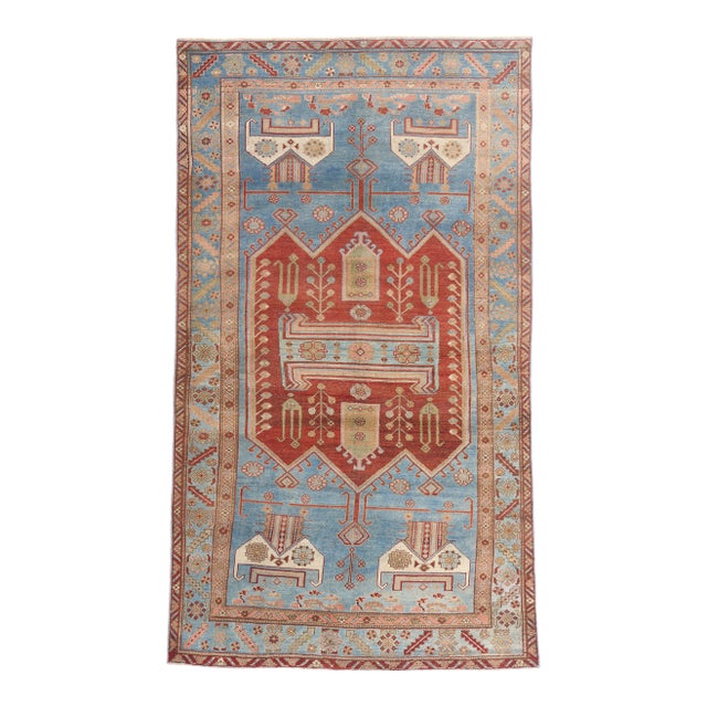 Late 19th Century Persian Malayer Rug, 04'05 X 07'09 For Sale