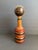 Vintage Italian Leather Wrapped Decanter Mid Century Modern Made in Italy 14" For Sale - Image 11 of 12