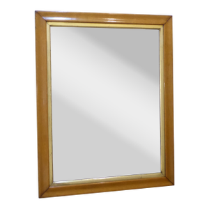 Antique American Maplewood Mirror
