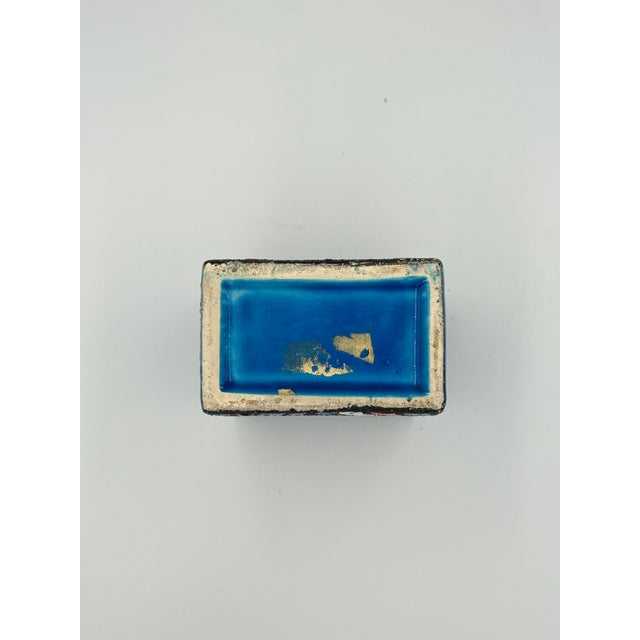 1960s 1960s Aldo Londi for Bitossi Italian Polychrome Onion-Pattern Vase For Sale - Image 5 of 5