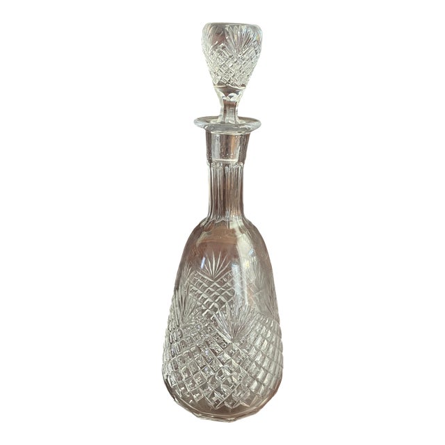 Vintage Crystal Bar Decanter Chairish
