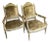 Antique Italian Luis XVI Style Gilded Chairs - A Pair For Sale