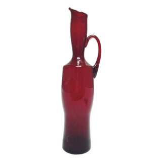 Postmodern Jug by Zbigniew Horbowy for Sudety Glassworks, Poland, 1970s For Sale