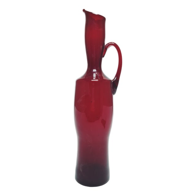 Postmodern Jug by Zbigniew Horbowy for Sudety Glassworks, Poland, 1970s For Sale