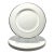 Mikasa “Cameo Platinum” Bone China Dinner Plates - Set of 4 For Sale