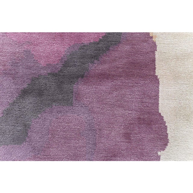Early 21st Century Contemporary “Madagascar” Rug by Eskayel – Handwoven Silk, at Doris Leslie Blau For Sale - Image 5 of 9