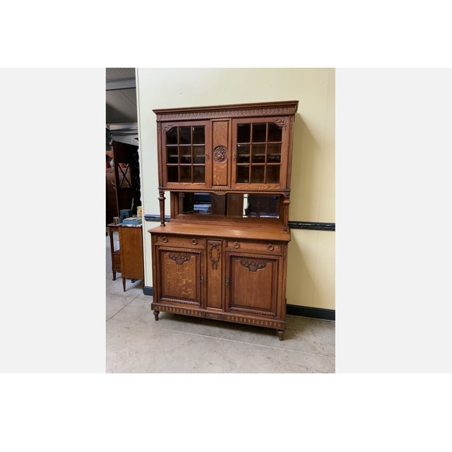 Antique Art Nouveau Cupboard, 1910 For Sale - Image 10 of 10