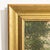 1930s Belgium Green Wood Painting For Sale - Image 12 of 13
