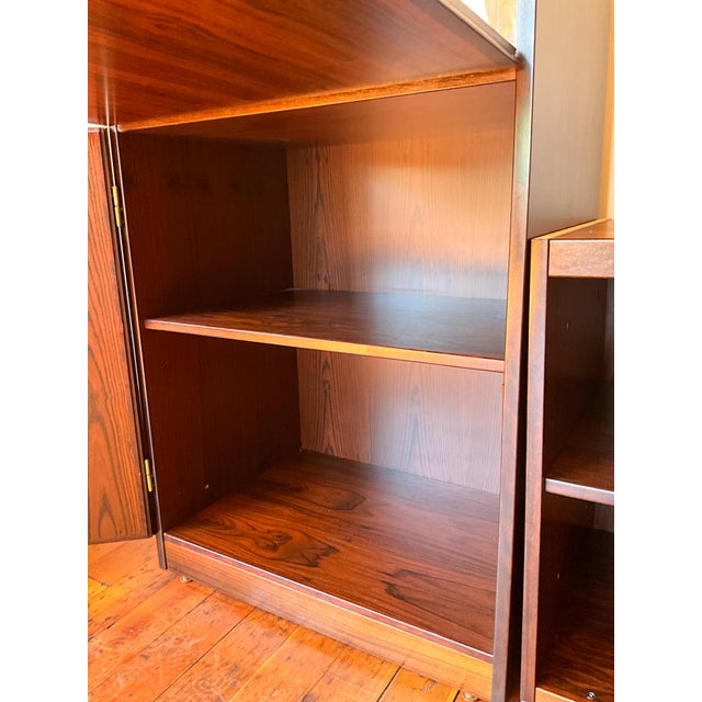 1960s Omann Jun Scan-Flex Rosewood Cabinets For Sale - Image 9 of 18