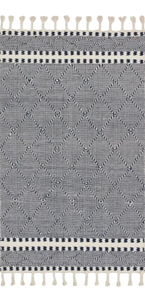 Loloi II Sawyer Rug, Navy - 5'-0" x 7'-6"