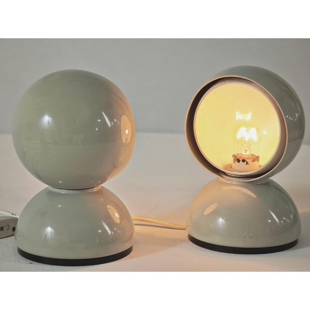 Eclisse Italia Table Lamps by Vico Magistretti for Artemide, 1965, Set of 2 For Sale - Image 17 of 18