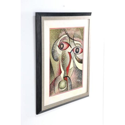 Sam Colpa, 1980s, Paper, Framed For Sale - Image 12 of 13