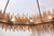 Contemporary Currey & Company Organic Modern Rattan Teahouse Chandelier For Sale - Image 3 of 6