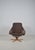 Danish lounge chair designed by Henry Walter Klein in the 1970s. This armchair with armrests was manufactured by Bramin....
