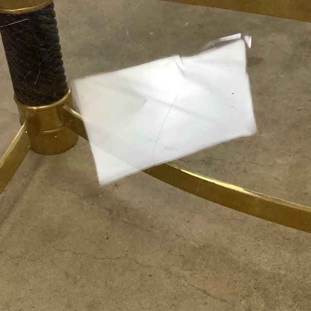 Vintage Modern Tusk Coffee Table After Tommaso Barbi For Sale - Image 12 of 12