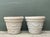 Cream Vintage Italian Terracotta Planters - A Pair For Sale - Image 8 of 14