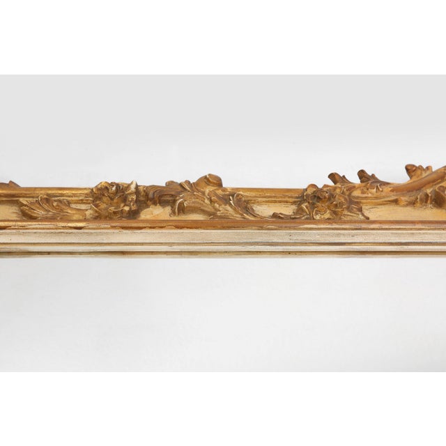 Large Rococo Gilted Mirror in Resin, Belgium, 1950s For Sale - Image 10 of 12