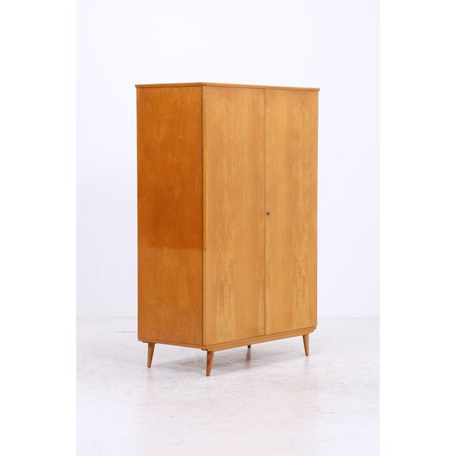 Mid-Century Wooden 2-Door Wardrobe For Sale - Image 16 of 18