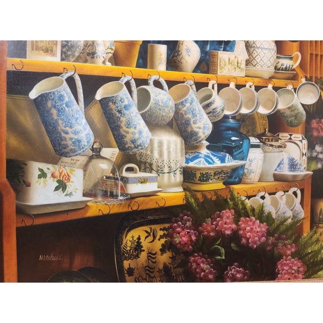 Beautiful painting signed "Mitchell". You can study this painting and continuously see more and be amazed. It is quite...