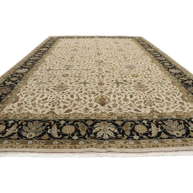 Vintage Indian Palace Rug, 11'11 X 17'10 | Chairish