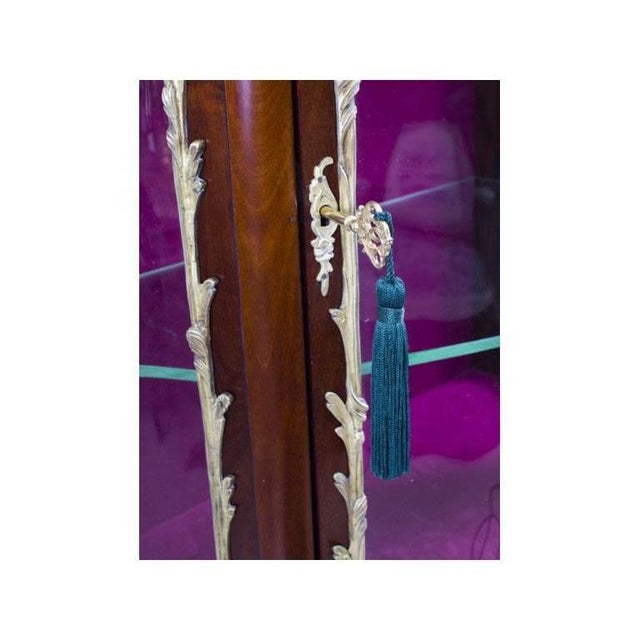 19th Century French Display Cabinet from Vernis Martin For Sale - Image 4 of 11