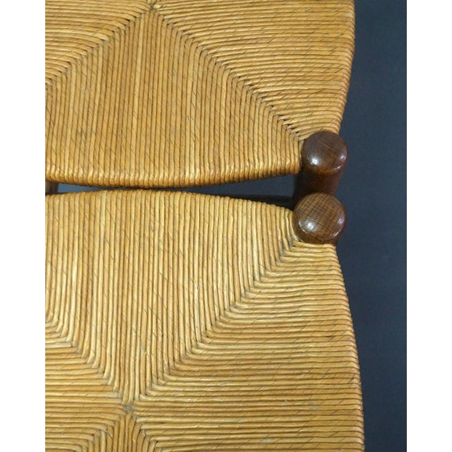 French Rush Stools, 1960s, Set of 2 For Sale - Image 3 of 10