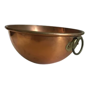 Vintage Copper Mixing Bowl