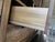 Arhaus Baumann 113" Oak Media Wall Unit With Sliding Doors For Sale - Image 9 of 17