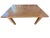 Farmhouse French Provincial Solid Oak Dining Table For Sale - Image 3 of 7