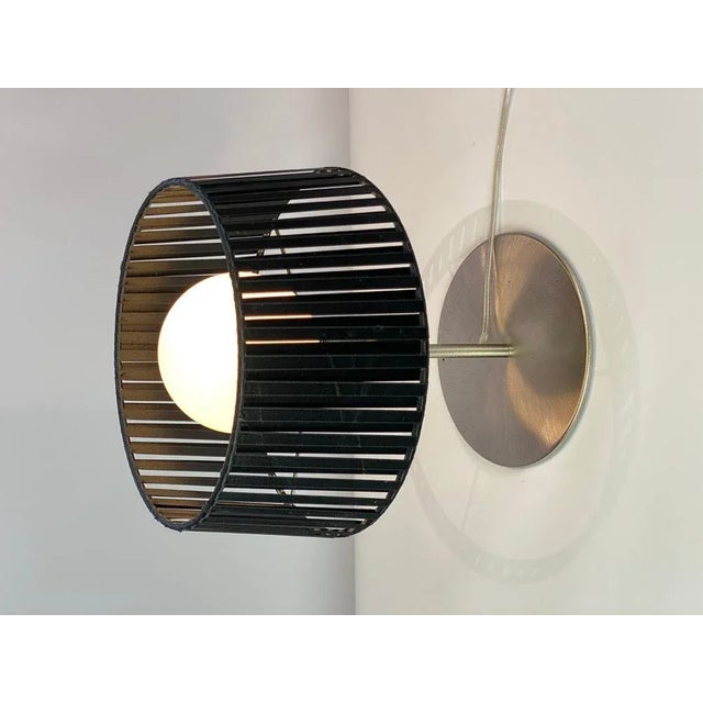 Italian Ribbon Table Lamp by Morosini, 1980s For Sale - Image 9 of 10