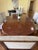 Traditional Beautiful Traditional Oak Parquet Dining Room Table and Chairs With 2 Exenstions For Sale - Image 3 of 17