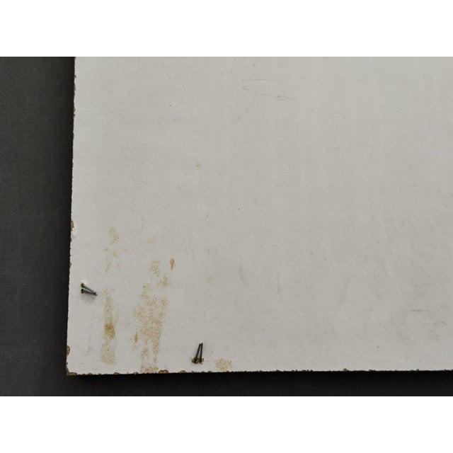 Manfred Jung, Abstract Composition, 1979, Enameled Metal Print For Sale - Image 6 of 7