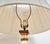 Ivory Pair Painted Tole Empire-Style Lamps, 20th Century For Sale - Image 8 of 9